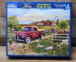 White Mountain &amp; Ford &quot;Grandpa&#39;s Pride &amp; Joy&quot; 1000 Jigsaw Puzzle - SHIPS... - £17.11 GBP
