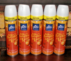 (5) Glade Air Freshener Room Spray Notes of HEIRLOOM PUMPKIN &amp; STAR ANISE - $24.52
