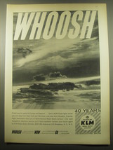 1959 KLM Royal Dutch Airlines Ad - Whoosh - £11.78 GBP