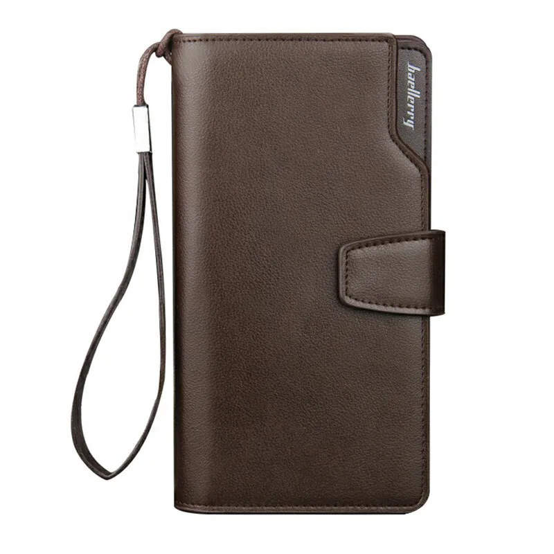 Baellerry Luxury Brand Men&#39;s Wallets Men Long Purse Wallet Male Clutch P... - $71.19