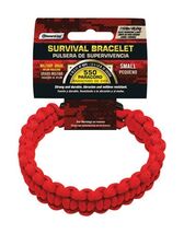 SecureLine 5/32 in. D X 7 ft. L Red Braided Nylon Small Survival Bracelet - $7.95