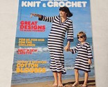 Mon Tricot Knit &amp; Crochet Magazine MD32 Great Designs to Make Yourself L... - $12.98