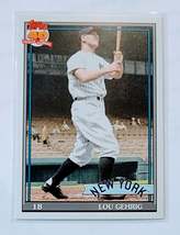 2021 Topps Archives Lou Gehrig 1991 Baseball Trading Card SMCB1 - £3.13 GBP