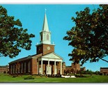 Rooke Chapel Bucknell Lewisburg Pennsylvania Pa Unp Cromo Cartolina P23 - $4.04