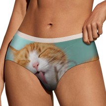 Lovely Cat Panties for Women Lace Briefs Soft Ladies Hipster Underwear - $13.99
