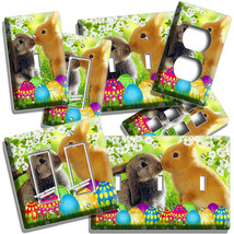 Easter Bunny Eggs Spring Sakura Kiss Light Switch Outlet Wall Plates Room Decor - £14.38 GBP+