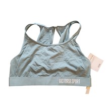 Victoria Sport the player racerback sports bra medium support blue large - $13.00