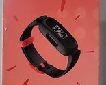 Fitbit ACE 3  Kids Activity Fitness Tracker Black &amp; Red - £33.52 GBP