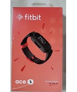 Fitbit ACE 3  Kids Activity Fitness Tracker Black & Red - $42.56