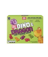 LUNCH BUDDIES Dino &amp; Dragon Shaped Fruit Flavored Snacks, 10 count 2 pk - $18.29 CAD