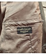 Roger &amp; Gallet Monsieur Paris Leather Jacket Vintage RARE Men 36~ Antler... - £36.95 GBP