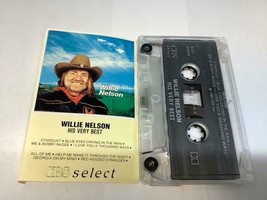 Willie Nelson Cassette Tape His Very Best 1985 Cbs Records Canada BUT-50068 - £6.80 GBP