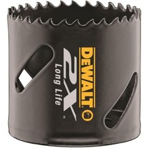 DEWALT DWA1840 2/1/2-Inch Staggered Slots, Long Life Bi-Metal Hole Saw - £9.97 GBP