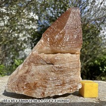 A grade orange calcite natural points - spiritual healing mineral crystal - £11.84 GBP