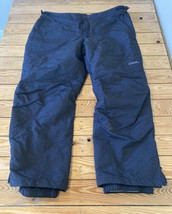 Cabelas Men’s Winter Waterproof snow Ski pants size 2XL Black M5 - $48.51