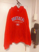 Montreal Canadiens Adult XL Extra Large red Pullover Hoodie NHL 104648 !... - $19.99