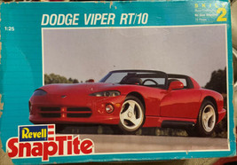 Revell Snaptite 1:25 scale Dodge Viper RT/10 Kit #6260 Opened appears co... - $19.68