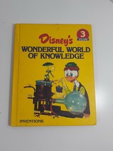 Disney&#39;s Wonderful World Of knowledge Vol 3 1982 hardcover - $5.94