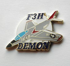 F-3 H F3H Demon Navy Usn Fighter Jet Aircraft Plane Lapel Pin Badge 1.5 Inches - £4.50 GBP