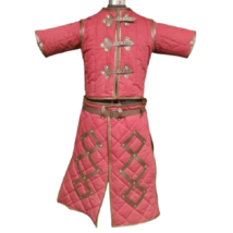 Protective Medieval Gambeson Padded Cosplay Armor Half Sleeve Reeanctmen Art - £88.33 GBP+