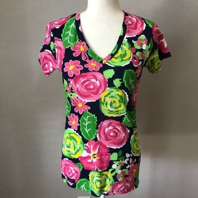 Simply Southern Garden Floral Top NWT Small - $12.99