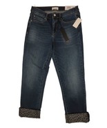 Nicole Miller Jeans Capri Soho High Rise Straight Size 8 Medium Blue New... - £24.25 GBP