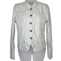 Women&#39;s Ralph Lauren Polo Jeans Co.  khaki cotton blazer jacket size Medium - £19.01 GBP