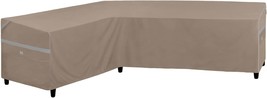 Cover For Outdoor Sectional Furniture Couch Fade Patio Furniture Set Brown - £40.37 GBP