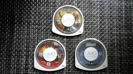 Lot of 3 PSP Games (Logan&#39;s Shadow, Iron Man, Untold Legends) (Sony PSP) - £18.33 GBP