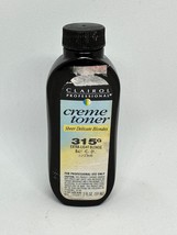 Clairol Creme Toner 315 Extra Light Blonde Base Yellow – 2 oz - $16.99