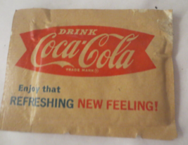 Drink Coca Cola Enjoy that Refreshing New Feeling Towlette Wash&#39;n Dri - £1.58 GBP