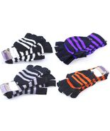 1 Pair Women&#39;s Girl&#39;s Winter Fingerless Half Finger Knit Gloves With Cover - $45.51 MXN