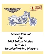 2019 Harley Davidson Softail Models Service Manual - £18.22 GBP