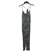 Mustard Seed Camo Jumpsuit Halter Open Back Drawstring Waist Women&#39;s Sma... - $22.97