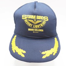 Mesh Snapback Trucker Farmer Hat Cap Storm Birds Desert Lightning Brian Kelleher - £20.51 GBP