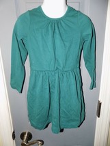 Primary.com Teal Long Sleeve W/Pockets Dress Size 3 Girl&#39;s EUC - $23.93 CAD