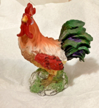    Vintage Polystone Rooster on tree - £5.33 GBP