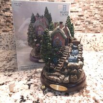 Thomas Kinkade musical water Fountain Sweetheart Cottage II Tabletop Wat... - $880.51 MXN