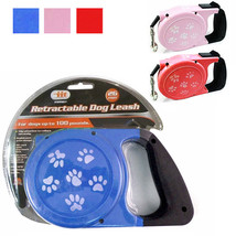 1 Pc 26Ft Retractable Dog Leash Stop Lock Small Medium Big Pet Up To 100Lb - £30.37 GBP