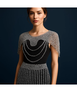 Chainmail Harness, Chainmail Chains Layers top &amp; Skirt, Rings Costume, W... - $3,153.40 MXN