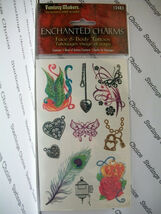 Fantasy Makers Face &amp; Body Temporary Tattoos #12483 Enchanted Charms - $6.68