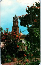 Guadalupe Church on the Main Square Puerto Vallarta Mexico Postcard Posted - £7.89 GBP