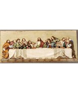 Wall Plaque Last Supper Bas Relief FREE SHIPPING Jesus Disciples Roman I... - $55.00