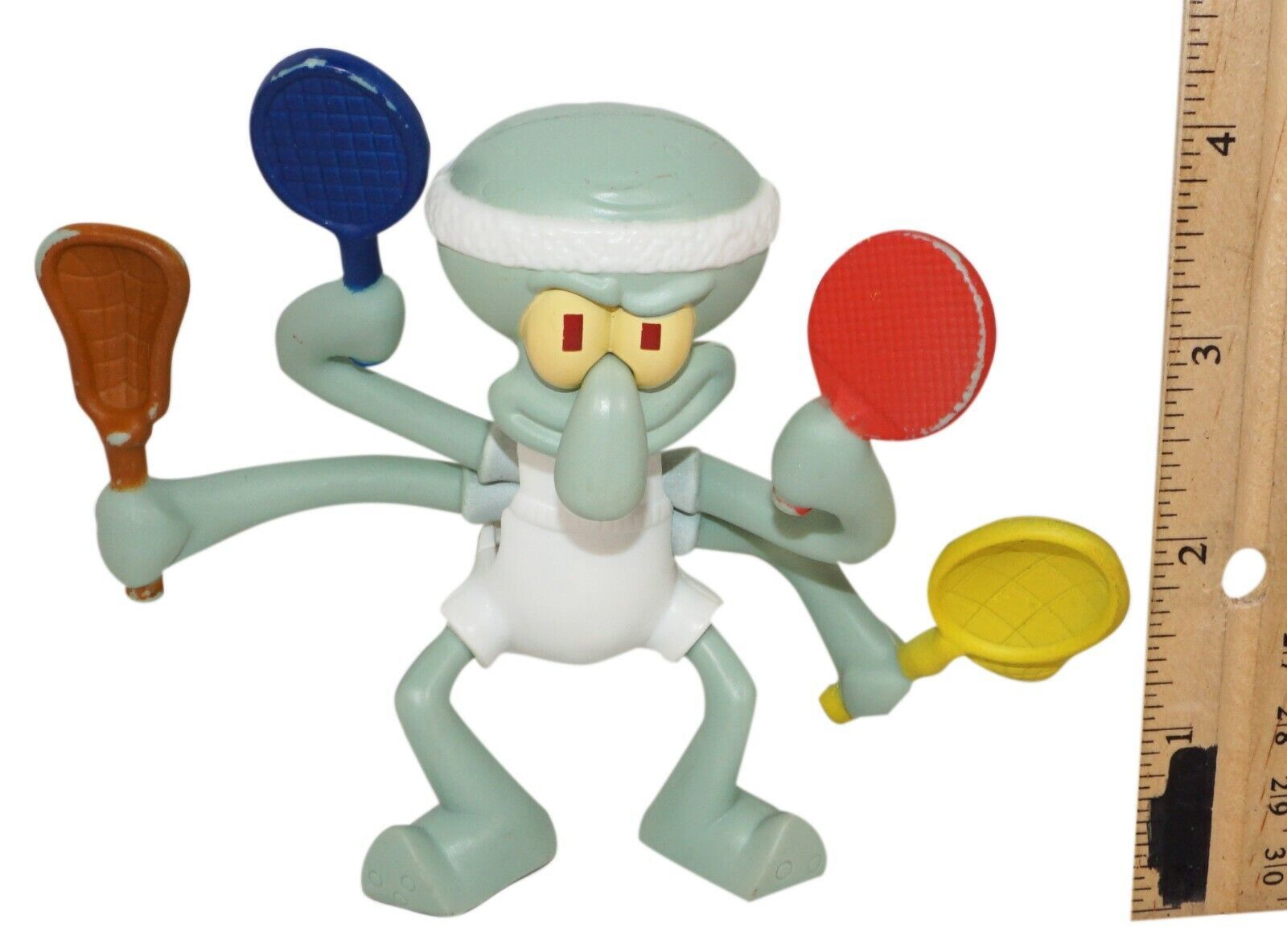 Primary image for Vintage Squidward Spongebob Squarepants Meal Toy #12 - Mcdonalds 4" Figure 2012