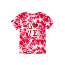 Way To Celebrate Girls’ Valentine’s Day  Tie Dye Graphic Tee Multicolor ... - $14.84