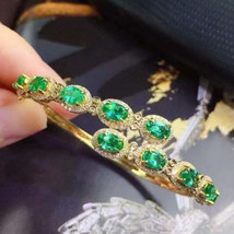 Natural Columbia Emerald Bracelet - £146.25 GBP