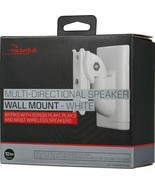 NEW Rocketfish Multi-Directional Speaker Wall Mount White 4 Sonos Play:3... - £9.57 GBP