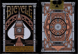 Architectural Wonders Of The World Bicycle Playing Cards - $12.86