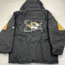 Vintage University of Missouri Tigers Puffer Jacket XL Puma Removable Ho... - $82.20 CAD