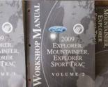 2009 Ford Explorer &amp; Sport Trac Mercury Montagnard Service Workshop Manu... - £32.00 GBP